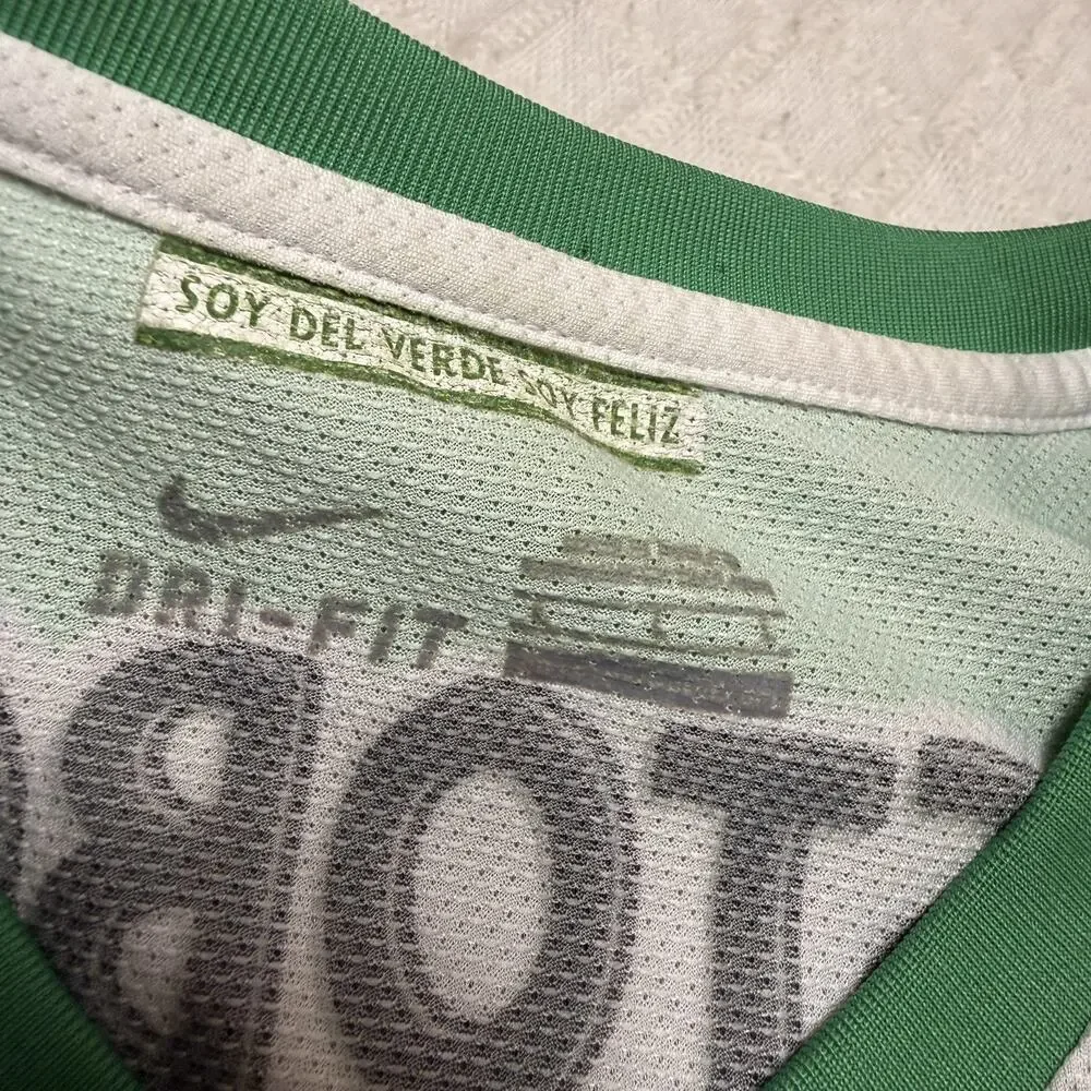 Nike Postobon Colombia Dri-Fit Atletico Nacional 2014/2015 Soccer Home Jersey L